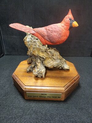 Northern Cardinal commission for a person in Odessa, Texas who fondly believes this bird carries the spirit of his departed mother.
